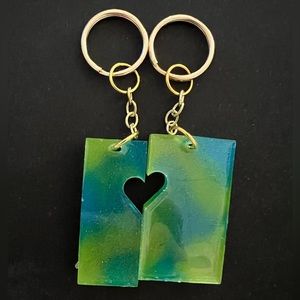 His and hers or best friend’s keychains